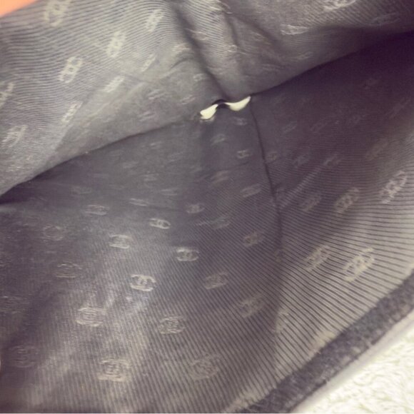 CHANEL Coco Button Leather Bifold Long Wallet Black - Picture 5 of 15